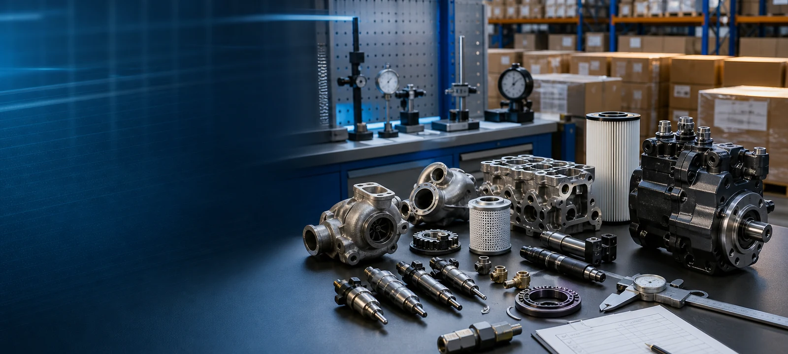 Industrial parts quality and packing review