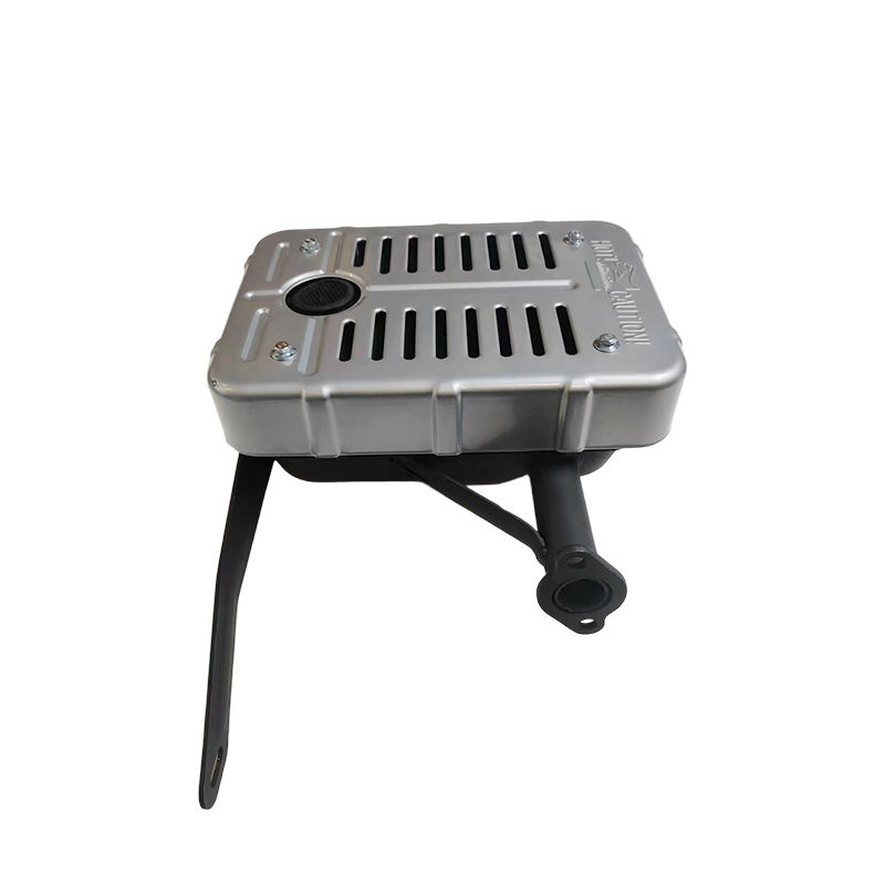5kw 6.5kw 8kw 186f Iron Black Muffler for diesel Engine Spare Parts in Stock