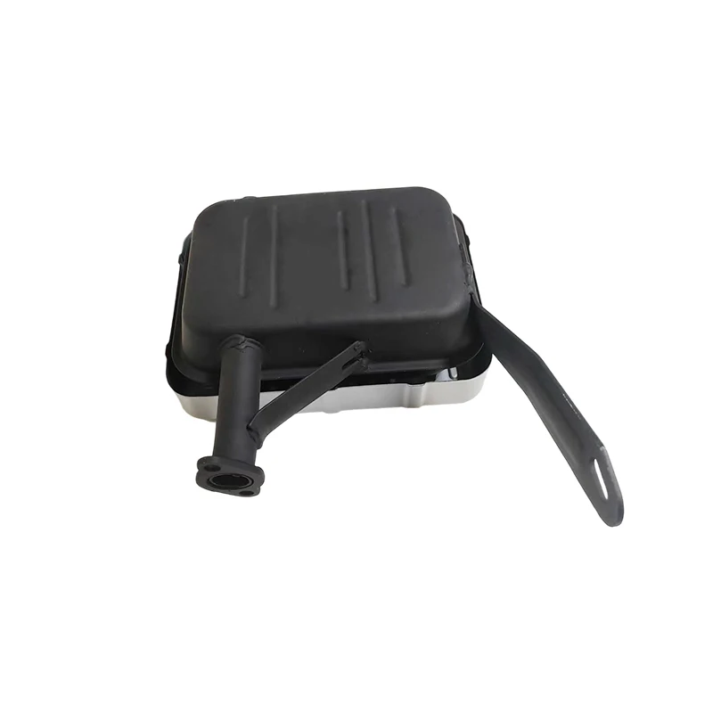 5kw 6.5kw 8kw 186f Iron Black Muffler for diesel Engine Spare Parts in Stock image 4