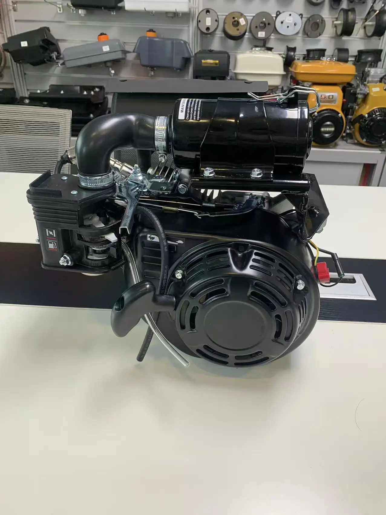 LONCIN LC168F-2H Motor 6.5 HP Petrol Engine for Vibratory Stage Jumpers Rammer Construction Machinery Parts