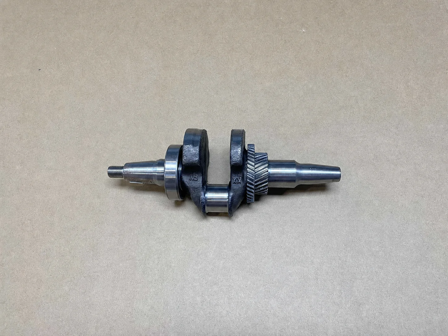 Gasoline 2KW 3KW Tapered Shaft Crankshaft for gx160 gx200 Construction Machinery