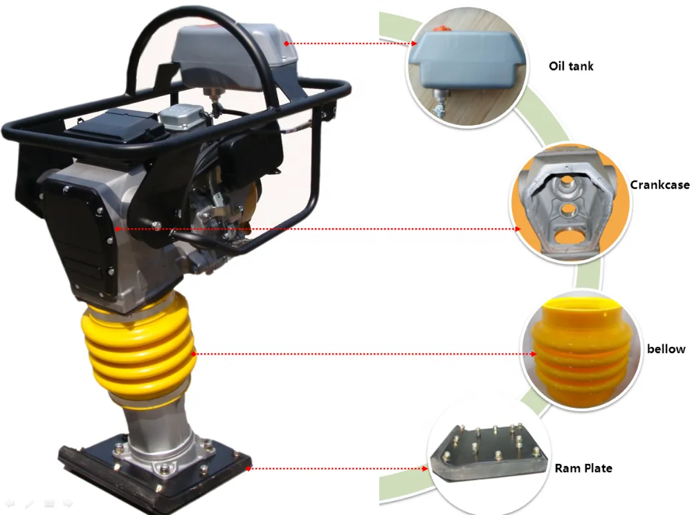 TPU Bellow Boot for Rammer Compactor Weber SRV66/SRV590 BELLOWS image 4